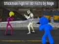 Игра Stickman Борац 3D: Прстите на Ревот онлајн