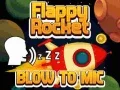 Игра Flappy Raketa Со Дување онлајн