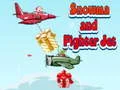 Игра Снешка и борбен авион онлајн