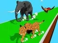 Игра Трка на Трансформација на Животни 3D онлајн