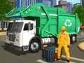 Игра Симулатор на трактор за чистење на градот 3D онлајн