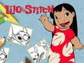Игра Книга за обоени Лило и Стич онлајн