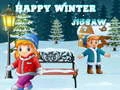 Игра Среќен Зимски Пазл онлајн