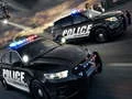Игра Пазл со полициски автомобили онлајн