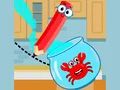 Игра Црвен рак Цртање онлајн