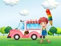 Игра Боење на Товарни Возила за Деца онлајн