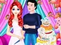 Игра Свадбена пита за морските девојки онлајн