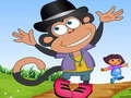 Игра Облекување на чизмите на мајмуните онлајн