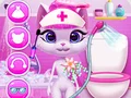 Игра Игра за нега на мачката Кејт онлајн Игра Игра за нега на мачката Кејт онлајн