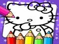 Игра Книга за обоени Hello Kitty онлајн Игра Книга за обоени Hello Kitty онлајн