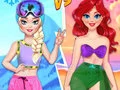 Игра Битка на Принцезите на Летото и Зимата онлајн