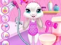 Игра Игра за нега на зајачето Дејзи онлајн Игра Игра за нега на зајачето Дејзи онлајн