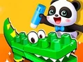 Игра Пазл со Бебе Панда онлајн Игра Пазл со Бебе Панда онлајн