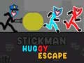 Игра Бегство на Stickman Huggy онлајн