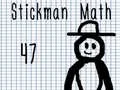 Игра Stickman Математика онлајн