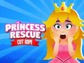 Игра Спасување на принцезата: Исечете ја жицата онлајн
