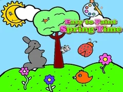 Игра Лесно да сликате пролет онлајн Игра Лесно да сликате пролет онлајн
