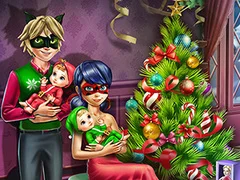 Игра Божиќ на семејството Dotted онлајн Игра Божиќ на семејството Dotted онлајн