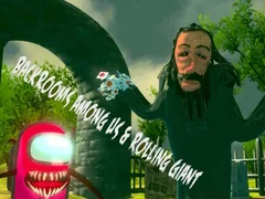 Игра Backrooms Меѓу Нас и Ролинг Гигант онлајн