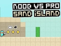 Игра Noob против Pro: Песочен Остров онлајн Игра Noob против Pro: Песочен Остров онлајн