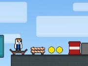 Игра Obby Скейт Засекогаш Паркур онлајн