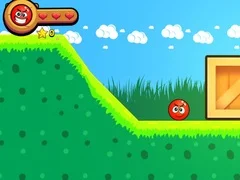 Игра Црвена Топка Ролна онлајн