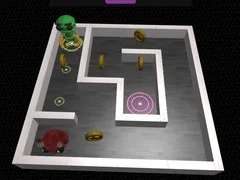 Игра 3D Лабиринт и Робот онлајн