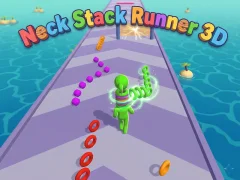 Игра Neck Stack Runner 3D онлајн