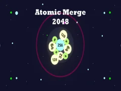Игра Атомско спојување 2048 година онлајн