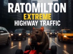 Игра Стаорец Милтон: Екстремно движење на автопатот онлајн