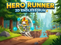 Игра Running Hero 2D бескрајно трчање онлајн