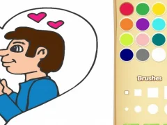 Игра Боење книги за деца: Loveубов онлајн