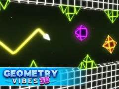 Игра Геометриски вибрации 3Д онлајн