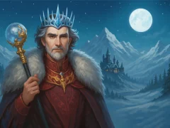 Игра Зимски пасијанс: Три врвови онлајн