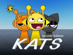 Игра Sprunki: Kats прашање онлајн