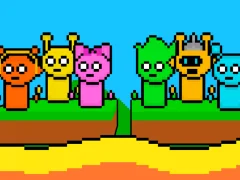 Игра Спринкс: Бегство од лава за 2 играчи онлајн