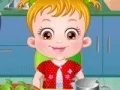 Игра Бебе Хејзел Нега на Стомакот онлајн