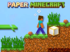 Игра Хартија Minecraft онлајн