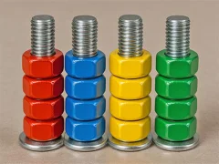 Игра Сортирање на завртки: Загатка во боја онлајн