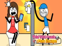 Игра Stickman Thief: Man Escape онлајн