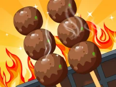 Игра Сортирање на храна на скара онлајн