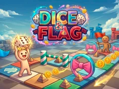 Игра Dice and Flag онлајн