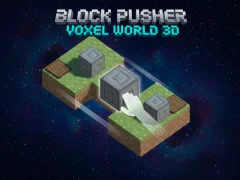 Игра Push the Block: Voxel World 3D онлајн