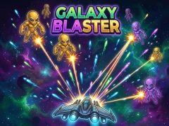 Игра Galaxy Blaster Заштитете ја Галаксијата онлајн
