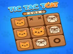 Игра Tic Tac Toe: Cat онлајн
