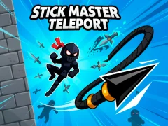 Игра Stickman: Мајстор за телепортација онлајн