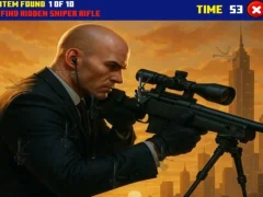 Игра Г-дин Снајперист: Скриена пушка онлајн Игра Г-дин Снајперист: Скриена пушка онлајн