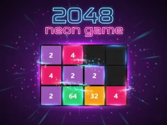 Игра Неонска игра 2048 година онлајн