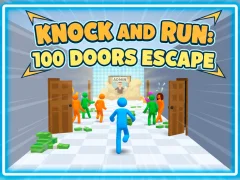 Игра Чукнете и трчајте. 100 Doors Escape онлајн