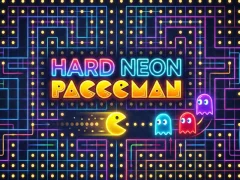 Игра Цврст неонски pacman онлајн